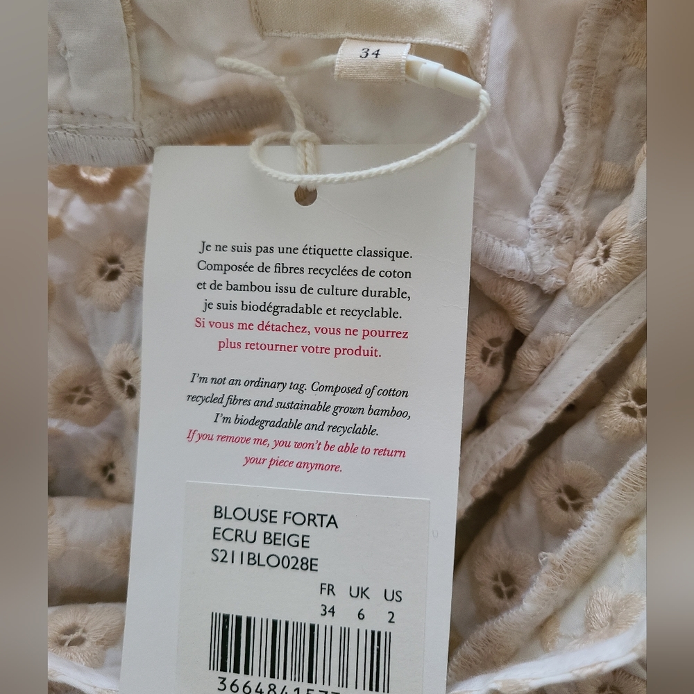 Sezane Forta Blouse - Picture 8 of 10